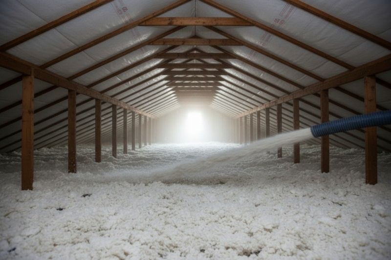Blown Insulation Installation in Killeen, TX