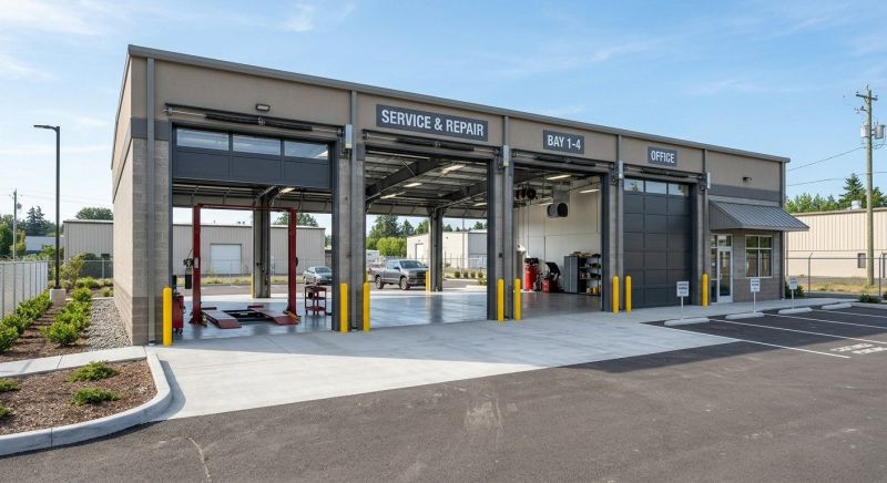 Commercial Garage Construction in South Houston, TX