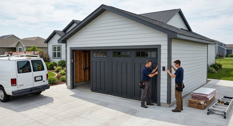 Custom Garage Installation in Cypress, TX