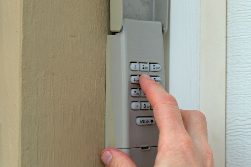Garage Door Keypad Repair in Silver Spring, MD