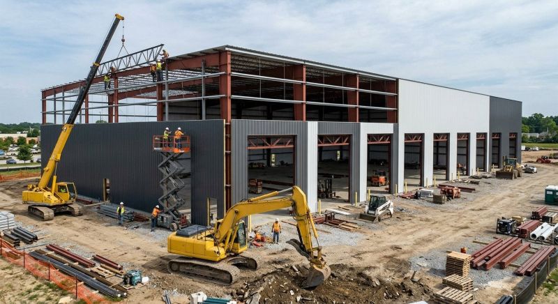 Industrial Garage Construction in Summerville, SC