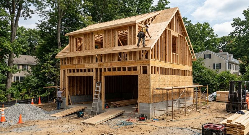 Garage Construction in Katy, TX